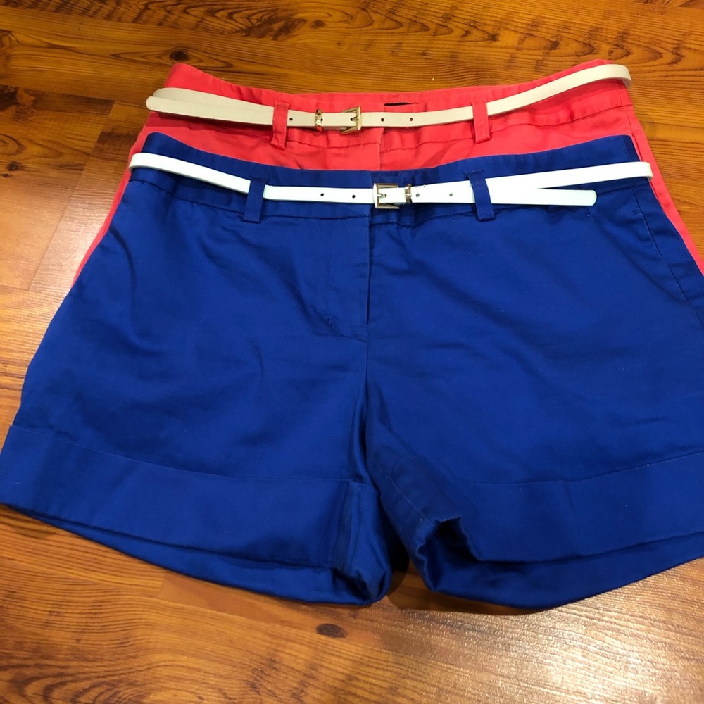 Two Express shorts size 4